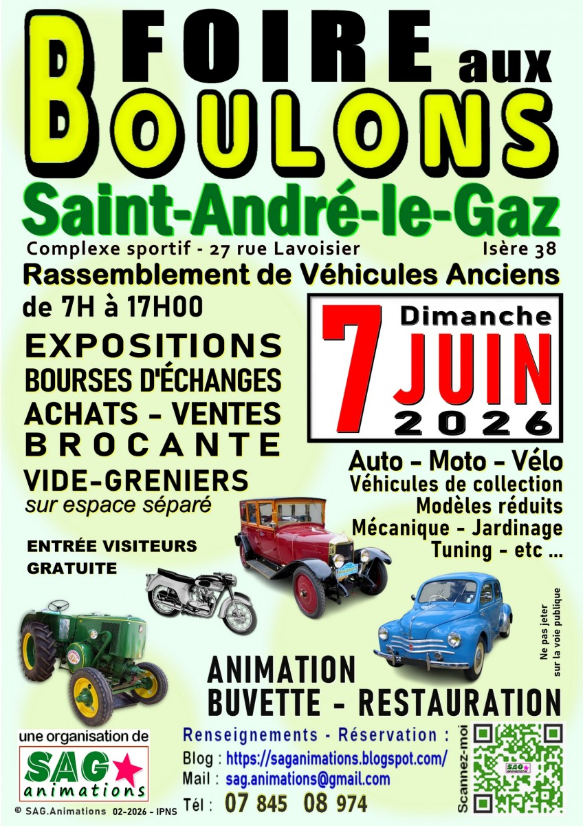Foire aux Boulons de Saint-André-le-Gaz
